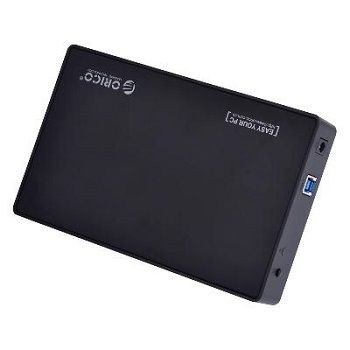Orico 3588US3-BK USB3.0 Tool Free 3.5" Black HDD Enclosure - Fast ...