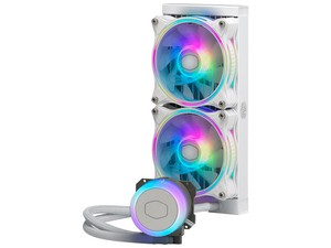 Cooler Master ML240 Illusion Addressable RGB Liquid Cooler - White Edition