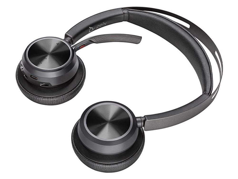 Poly Voyager Focus 2 Stereo Bluetooth Headset with BT700 USB Adapter