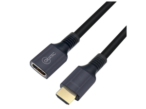 Cruxtec 50cm HDMI Extension Cable Male to Female Black