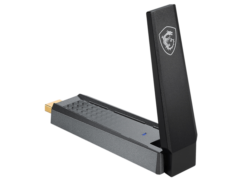 MSI AX1800 WiFi USB Adapter (GUAX18) HighSpeed Network Adapters MSI