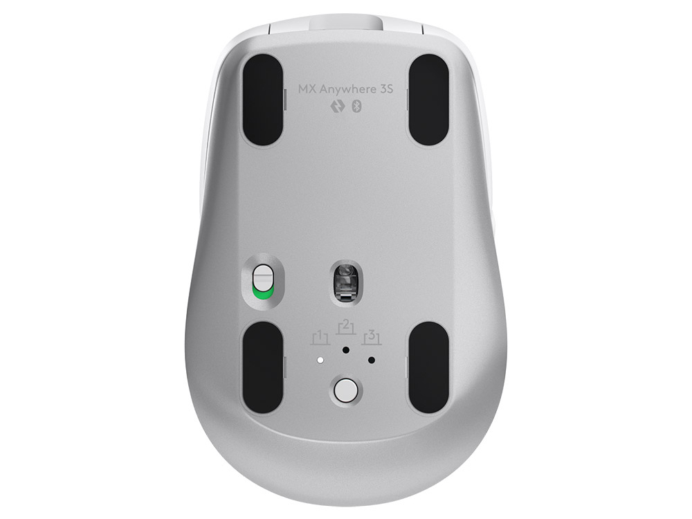 Logitech MX Anywhere 3S Wireless 8000 DPI Mouse - Pale Grey