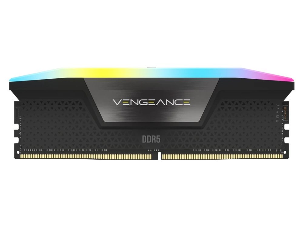 Corsair Vengeance RGB DDR5 32GB 7000MHz CL40 RAM - Black | Desktop RAM