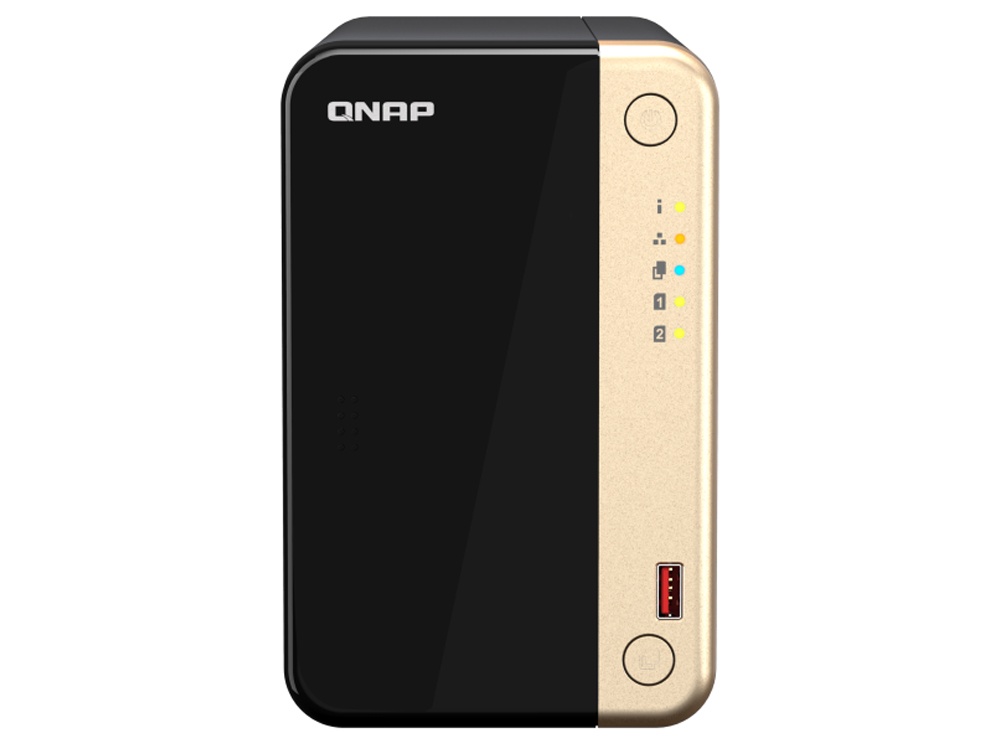 QNAP TS-264-8G Celeron Quad-core 8GB RAM 2-Bay NAS | QNAP Systems NAS
