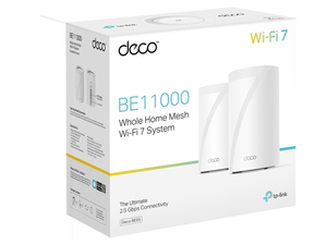 48TP-Link Deco BE65 2P BE11000メッシュWi-Fi7 Deco BE65 | BE11000 Whole Home Mesh WiFi 7 System | TP-Link