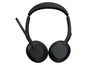 Jabra Evolve2 55 Stereo MS-Certified Bluetooth ANC Headset with USB-C Adapter