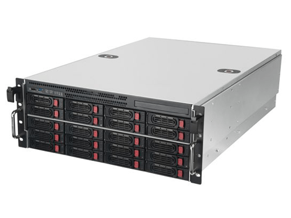 SilverStone RM43-320-RS 4U 20-Bay HDD/SSD Rackmount Storage Server Case