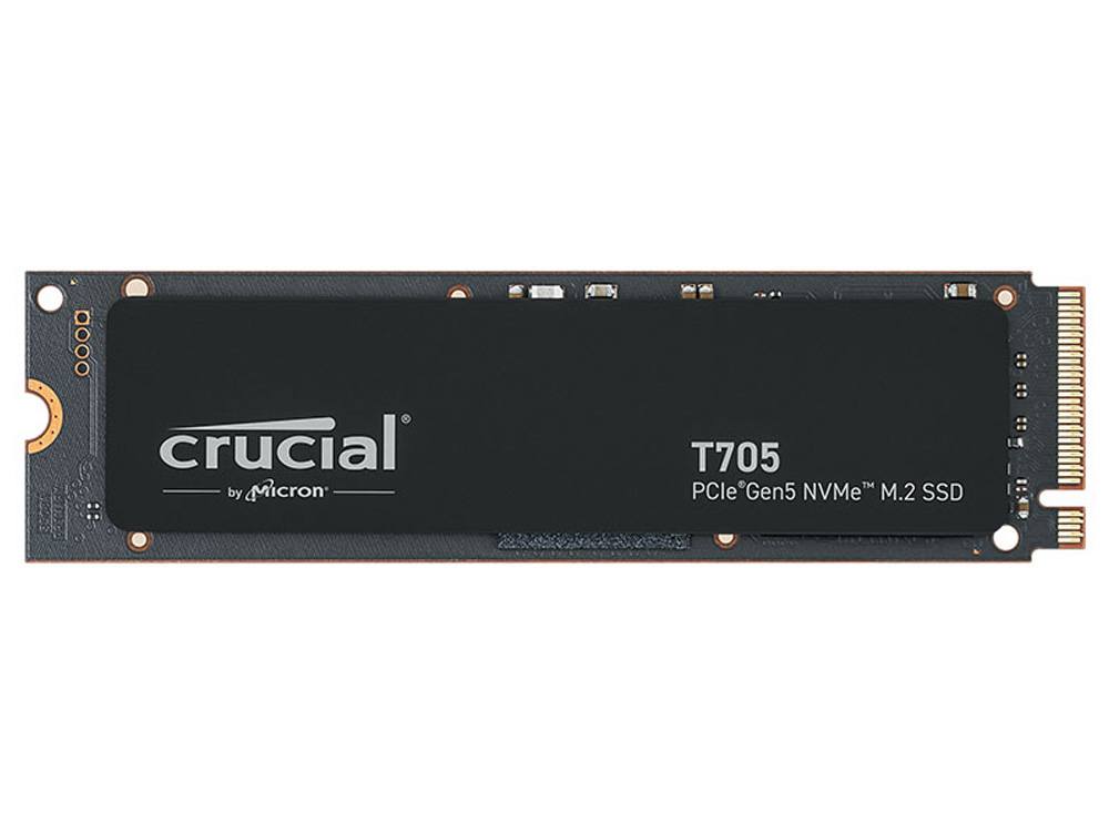 Crucial NVMe Gen5 SSD 1TB 中古 98% Crucial T705 1TB PCIe Gen5 NVMe M.2 SSD | High-Speed Storage