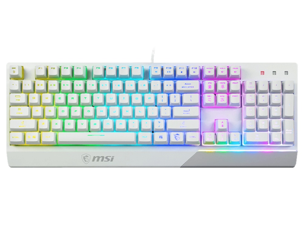 MSI Vigor GK30 RGB Gaming Keyboard White [MSI-GK30 white]