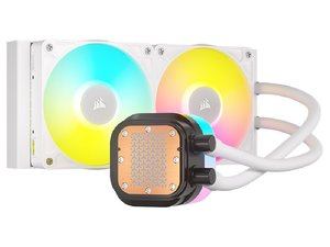 Corsair iCUE LINK TITAN 240 RX RGB AIO Liquid CPU Cooler - White