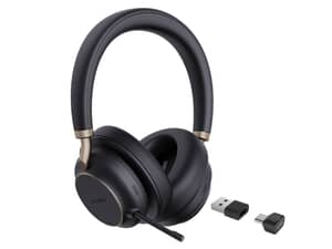 Yealink BH76 PLUS Bluetooth MS ANC Stereo Business Headset with USB-C/A ...