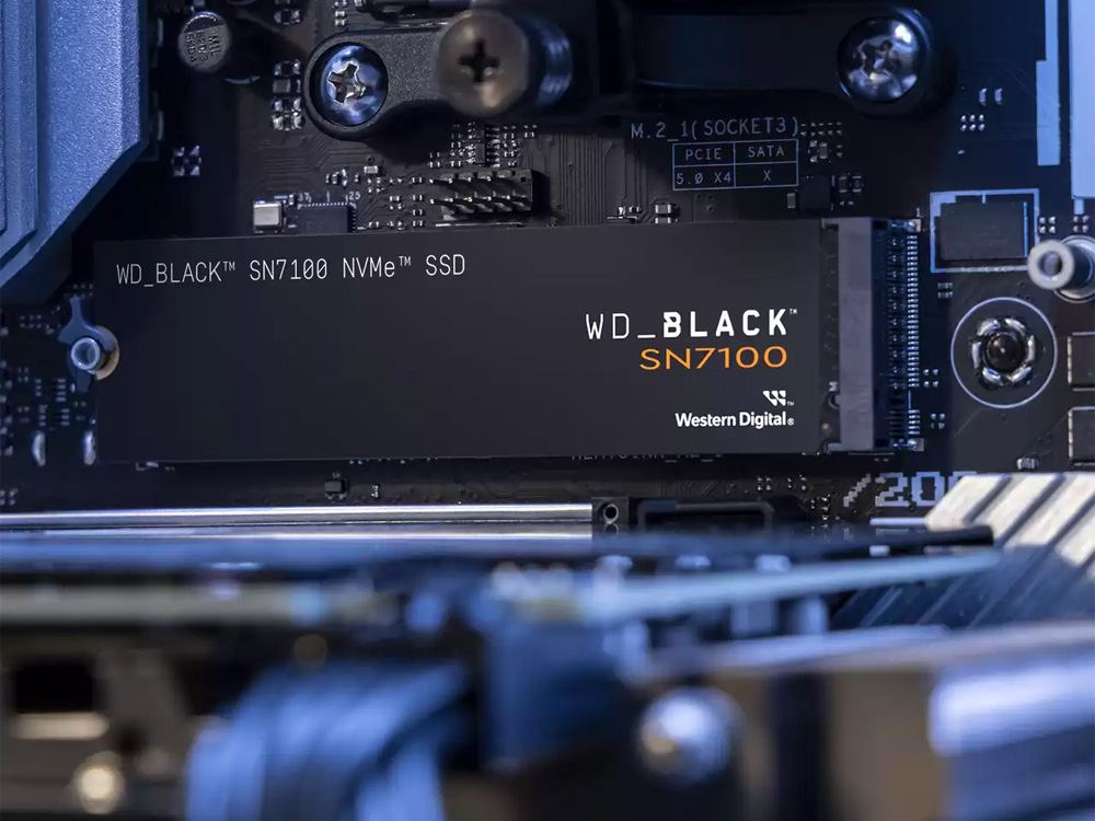 WD BLACK SN7100 2TB PCIe Gen4 M.2 2280 NVMe SSD (Without Heatsink