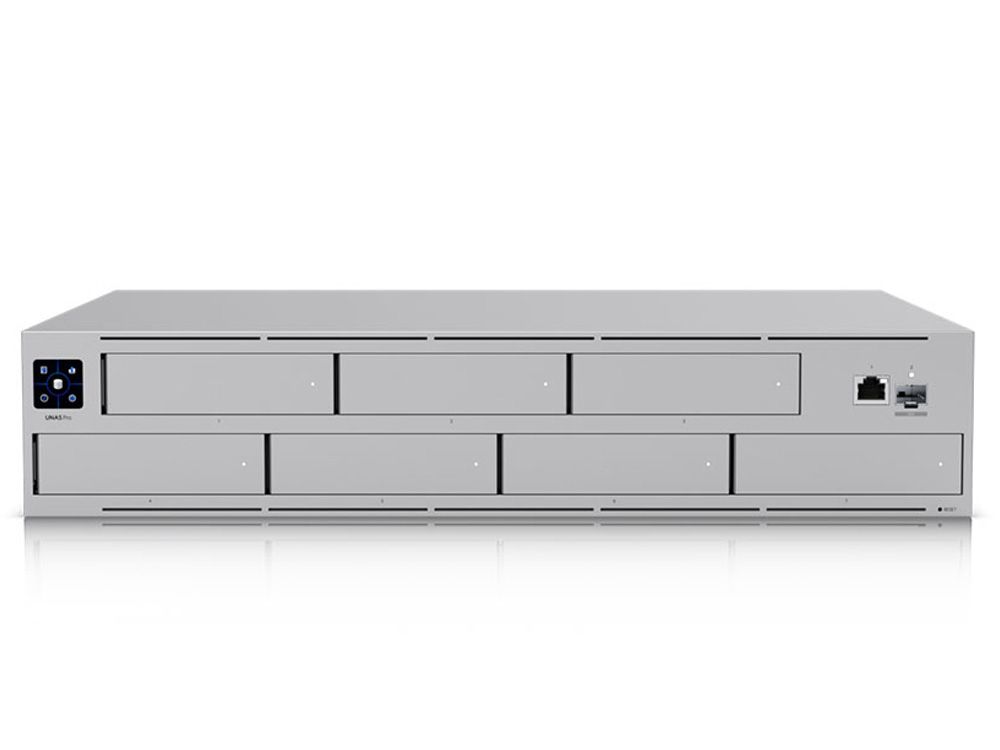 Ubiquiti UNAS Pro Quad-Core 8GB RAM 7-Bay 2U Rack-mount NAS [UNAS-Pro]