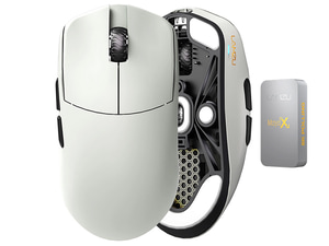 Lamzu Maya X Cloud Gray 美品 Lamzu Maya X 8K Lightweight Dual Mode Wireless Gaming Mouse