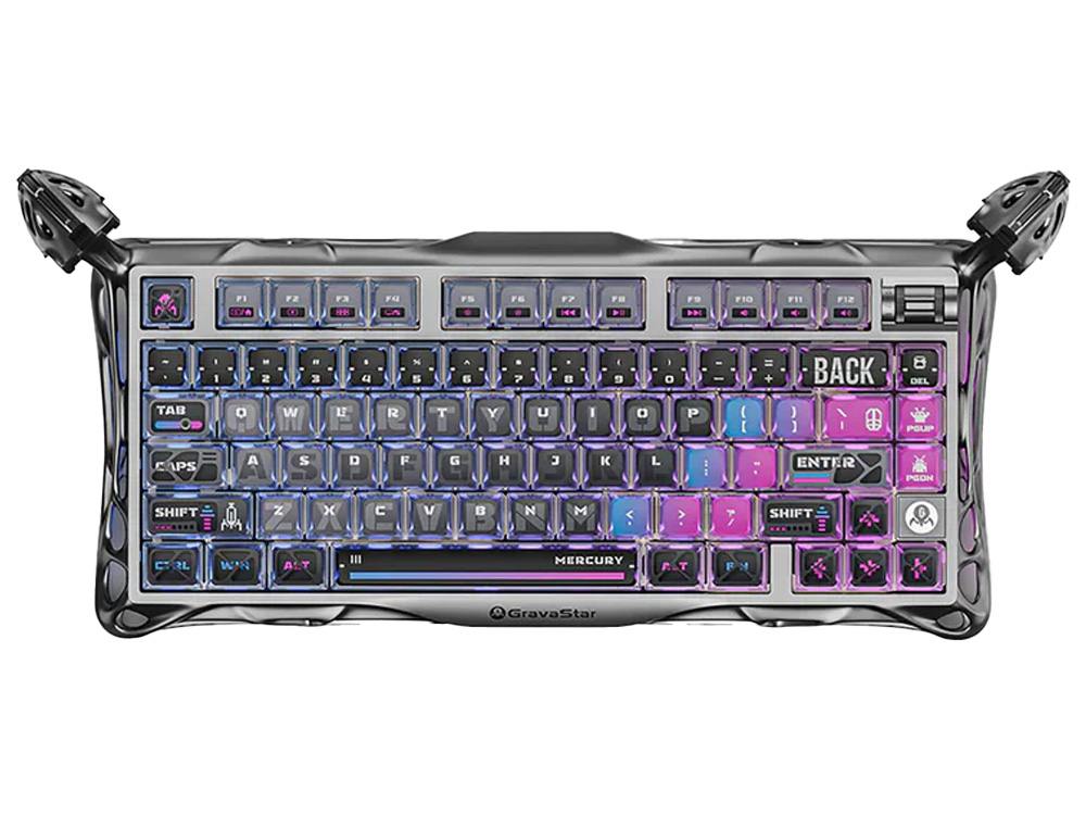 GravaStar Mercury K1 Pro Wireless RGB Mechanical Gaming Keyboard ...