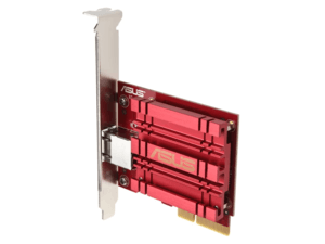ASUS XG-C100C PCI-E ネットワークアダプター　ｖ3 ASUS XG-C100C V3 10-Gigabit PCIe アダプター - メルカリ