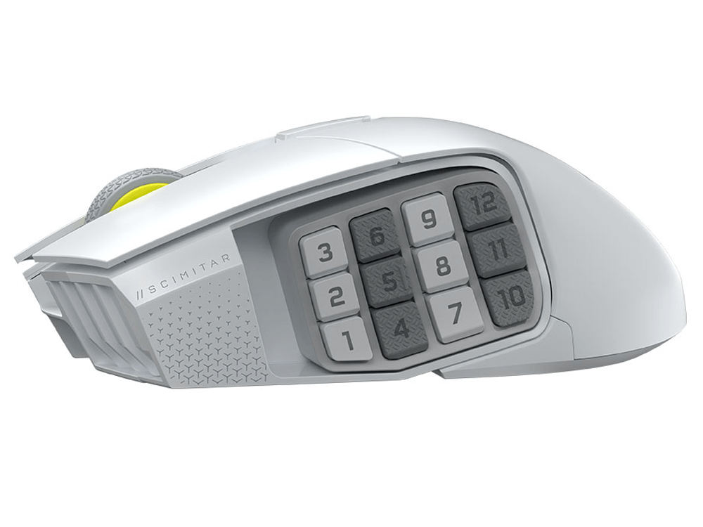 Corsair Scimitar Elite Wireless SE MMO Gaming Mouse - White [CH
