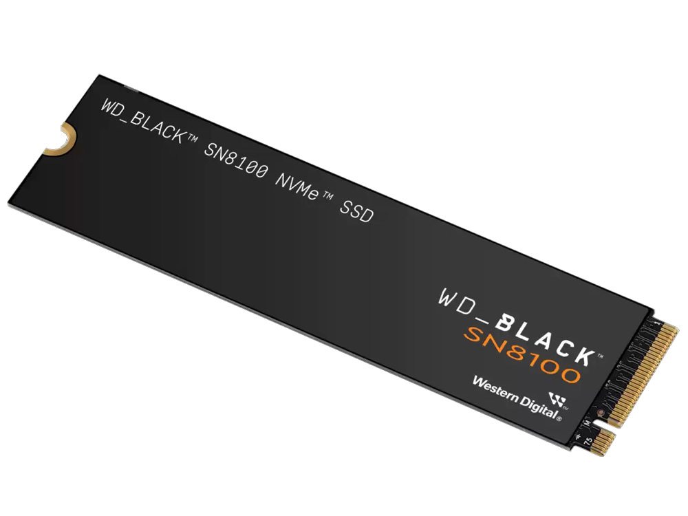 WD BLACK SN8100 4TB PCIe Gen5 M.2 2280 NVMe SSD (Without Heatsink