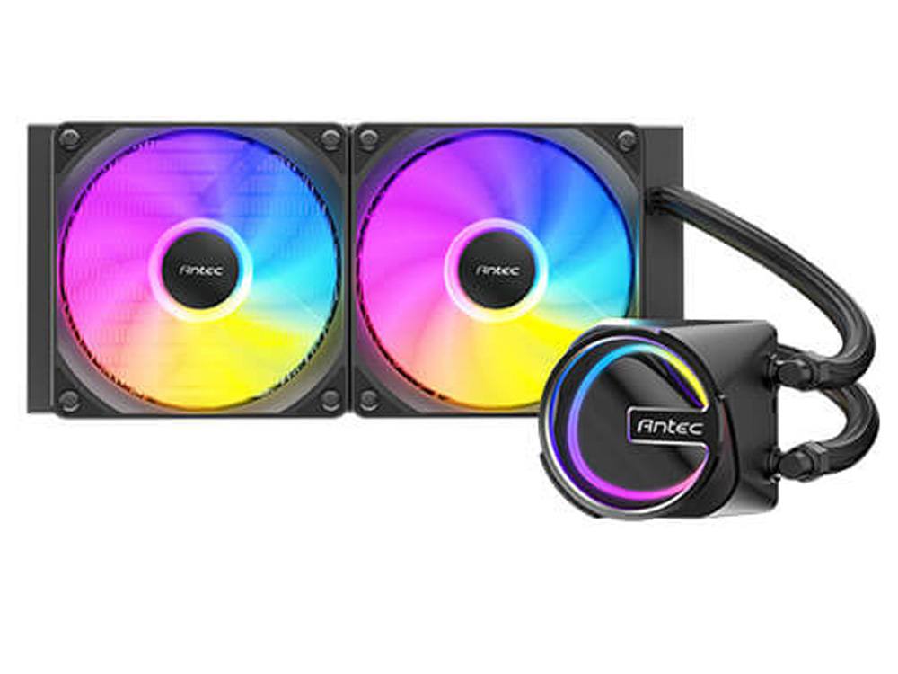 Antec Skeleton 240 ARGB All-In-One Liquid Cooler - Black thumbnail 3