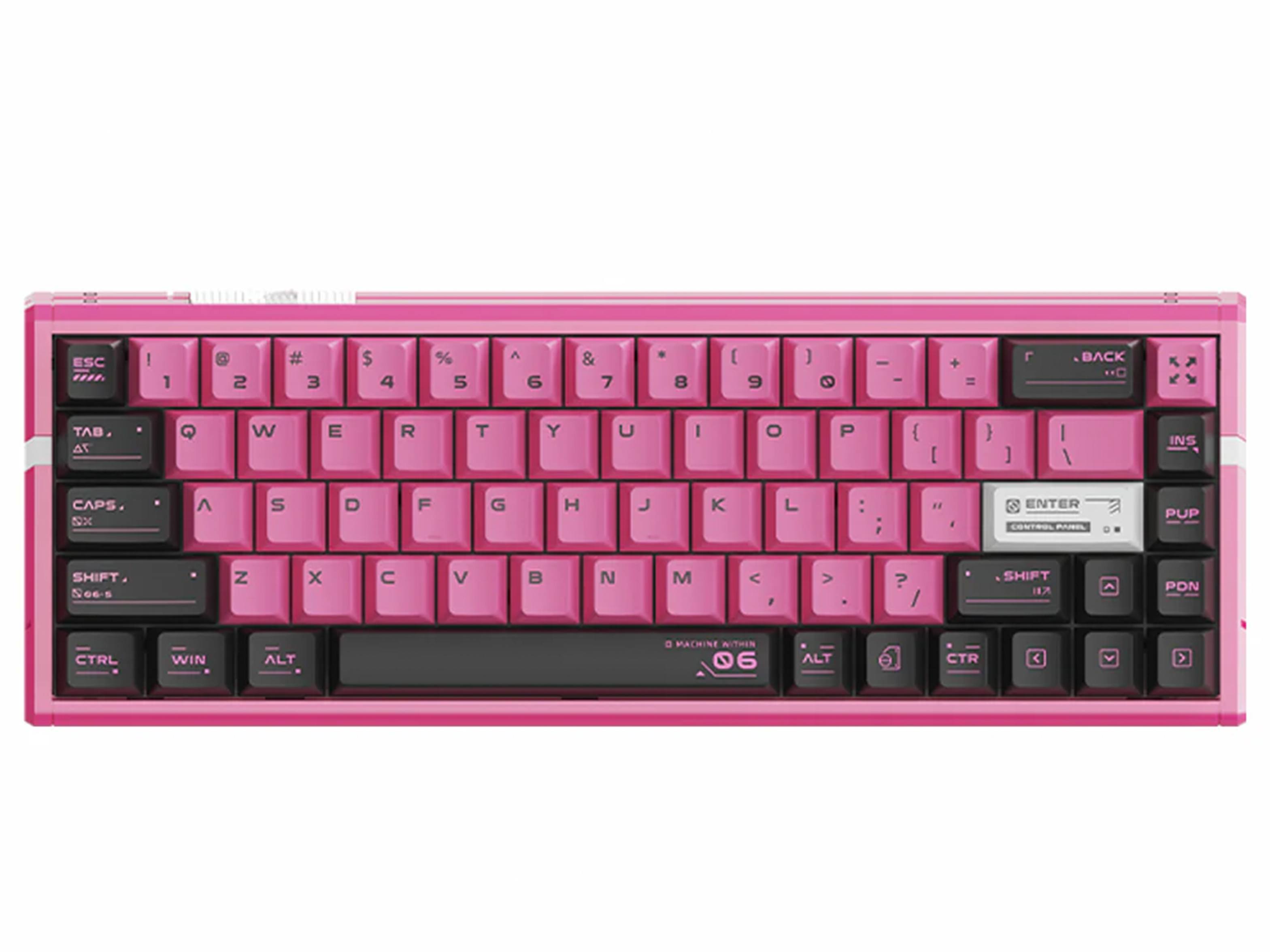キーボード ATK GEAR RS6 Ultra Sakura Warrior ATK RS6 Ultra Aluminum Wired Magnetic Hall Effect TTC RGB Magneto