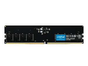 Crucial 64GB (1x64GB) DDR5 UDIMM 5600MHz CL46 Desktop Memory