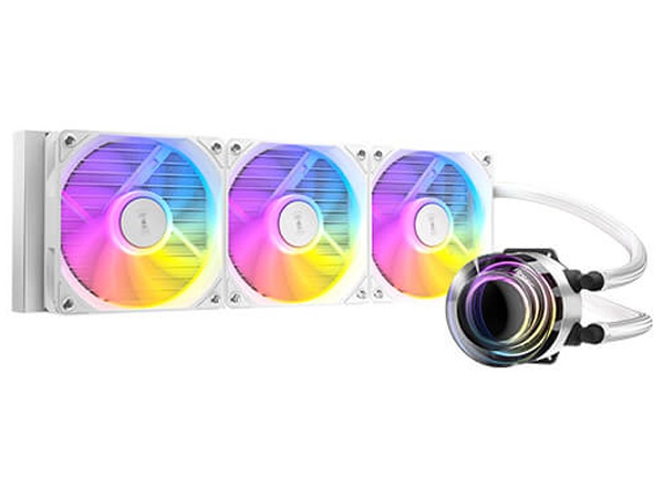 Antec Vortex Lum 360 ARGB The Epoch-Making All-in-One CPU Liquid Cooler - White