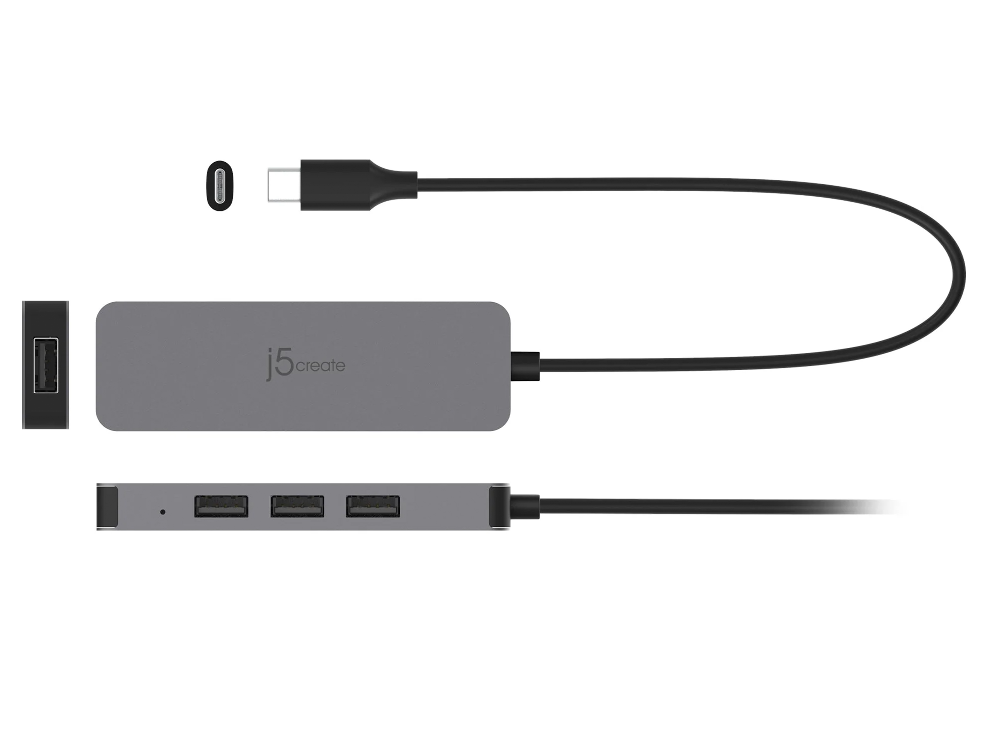J5 Create Laptop Stand With USB 4-Port Hub [JTS223]