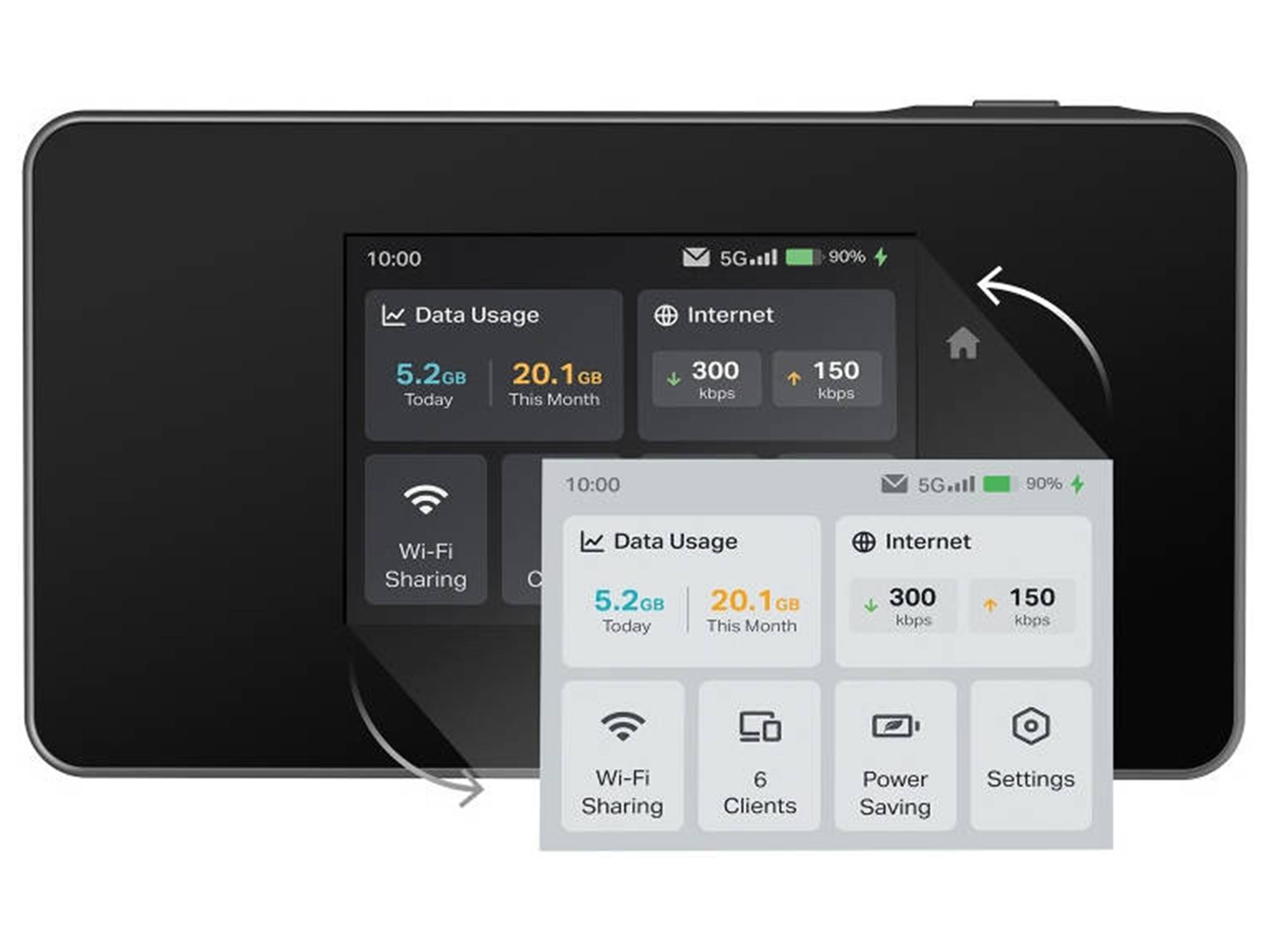 TP-Link M8550 5G Mobile Wi-Fi Build-In 5G Modem Router [M8550]