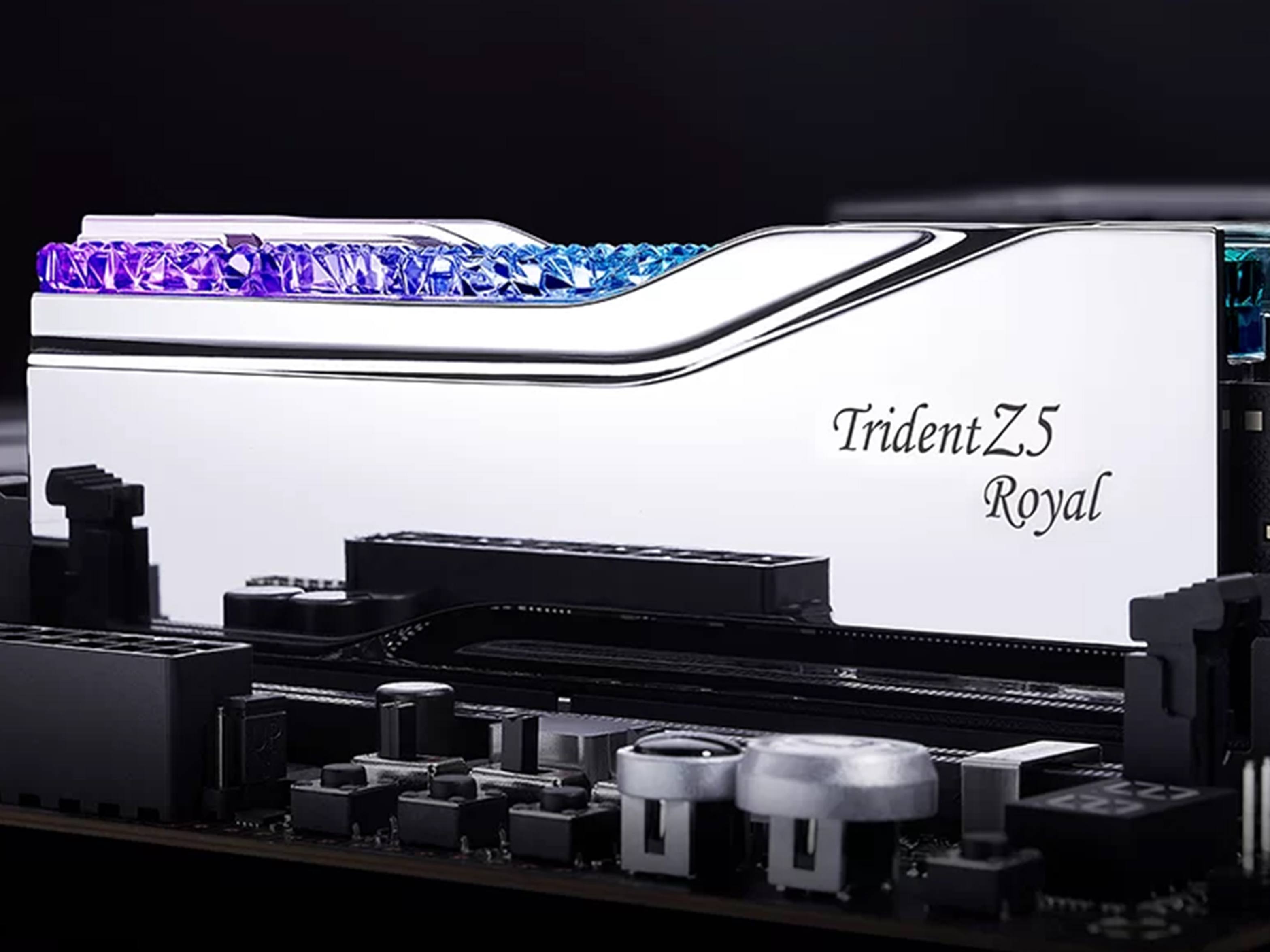 G.Skill Trident Z5 Royal 32GB (2 x 16GB) DDR5 7600MHz CL36 Desktop
