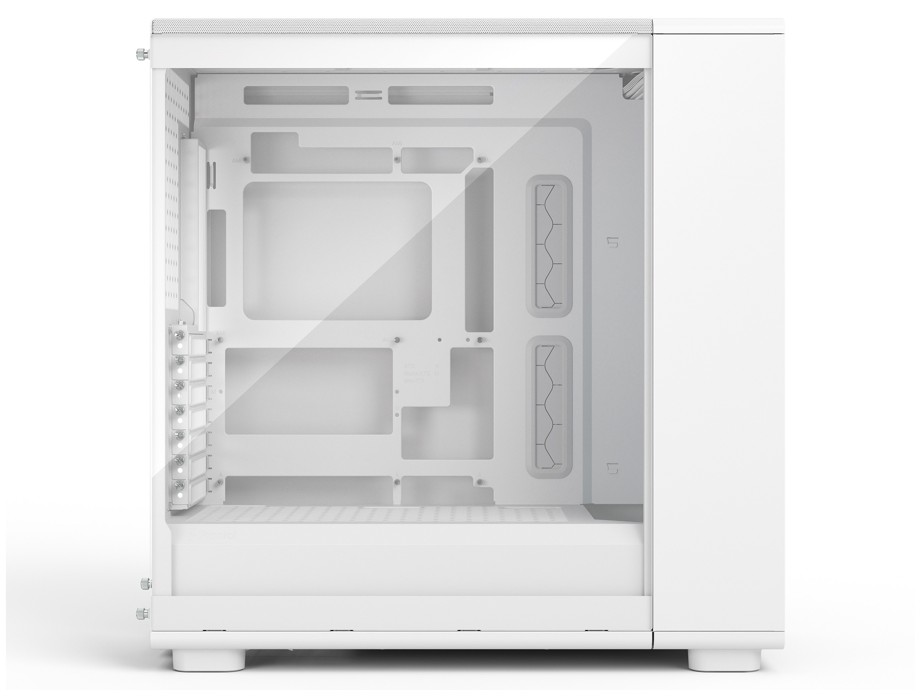 Fractal Design Epoch XL Full-Tower PC Case - White TG RGB Clear
