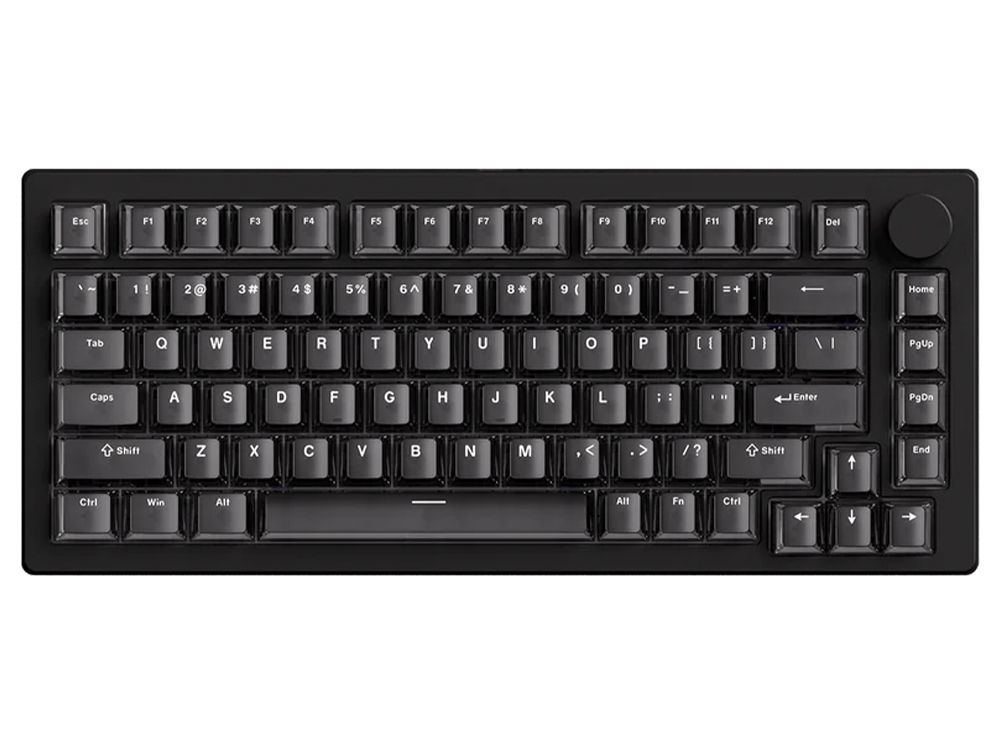 Akko MonsGeek M1 V5 HE SP AstroLink Switch Magnetic Keyboard - Black Transparent