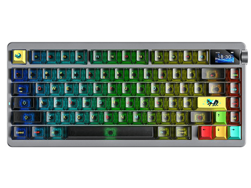 Aula NOVA75 Smart Custom Dream Sakura Switch Mechanical Keyboard