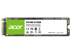 Acer FA100 512GB M.2 NVMe PCIe Gen 3x4 SSD [BL.9BWWA.119]