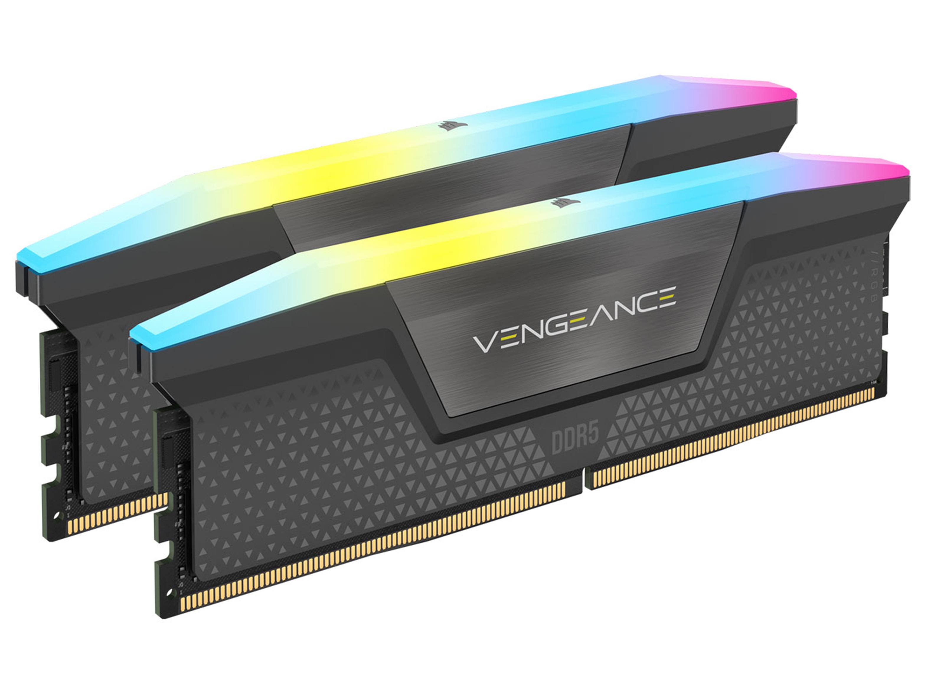 Corsair Vengeance 32GB (2 x 16GB) DDR5 RGB 6000MT/s CL38 RAM