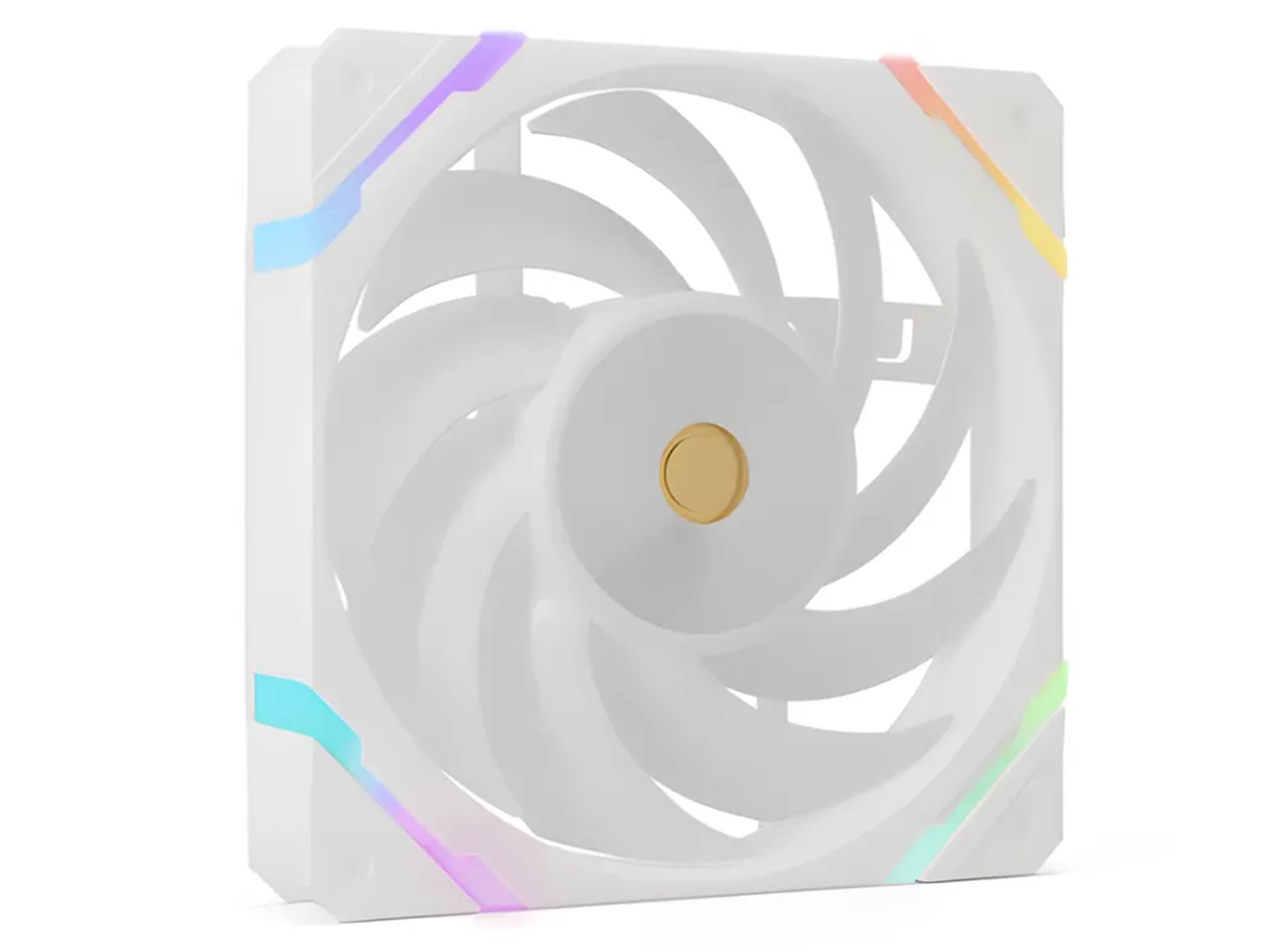 Valkyrie X12 FDB ARGB 120mm PWM Cooler Fan - White