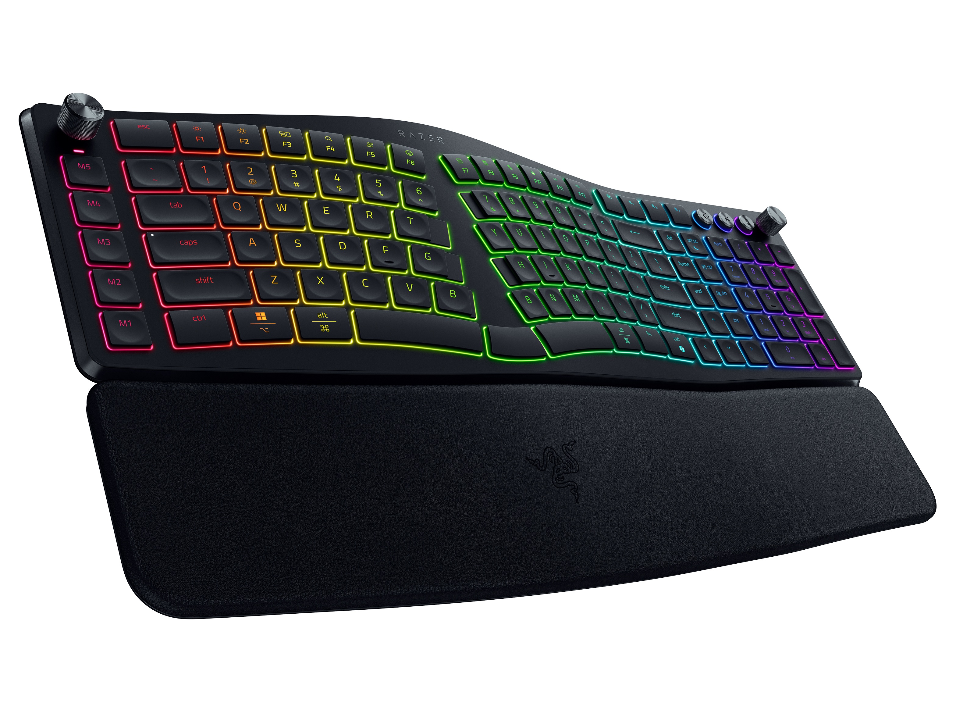 Razer Pro Type Ergo Split Ergonomic RGB Wireless Keyboard [RZ03-05440100]