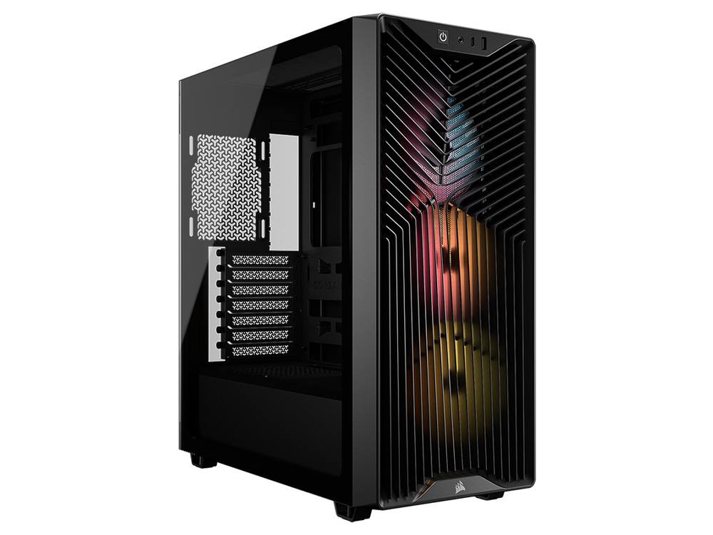 Corsair 3200D RS ARGB Tempered Glass Mid-Tower Case - Black