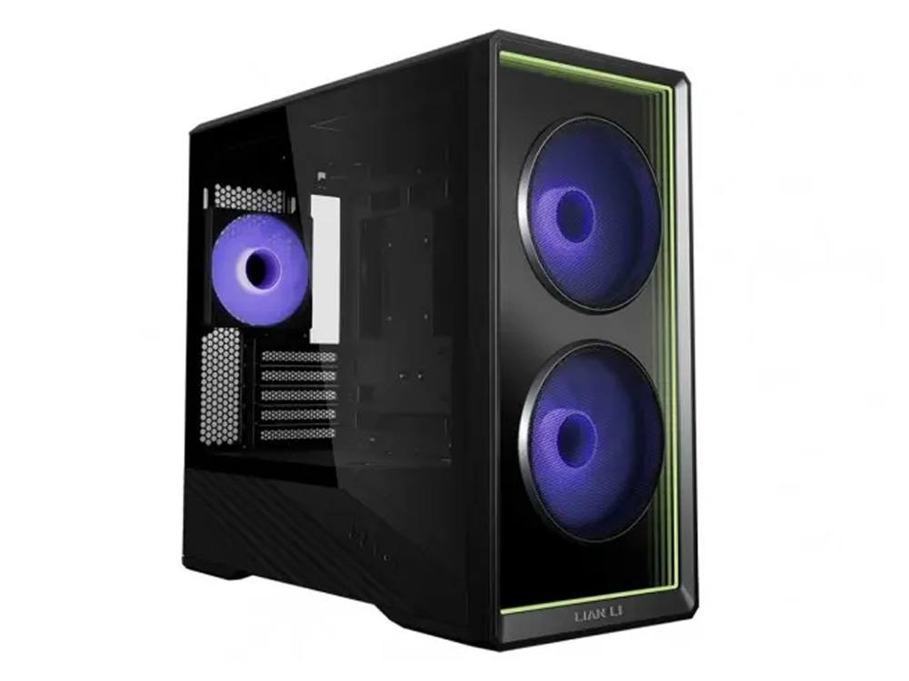 Lian Li Vector V150 Infinity ARGB Tempered Glass Micro-ATX Case - Black
