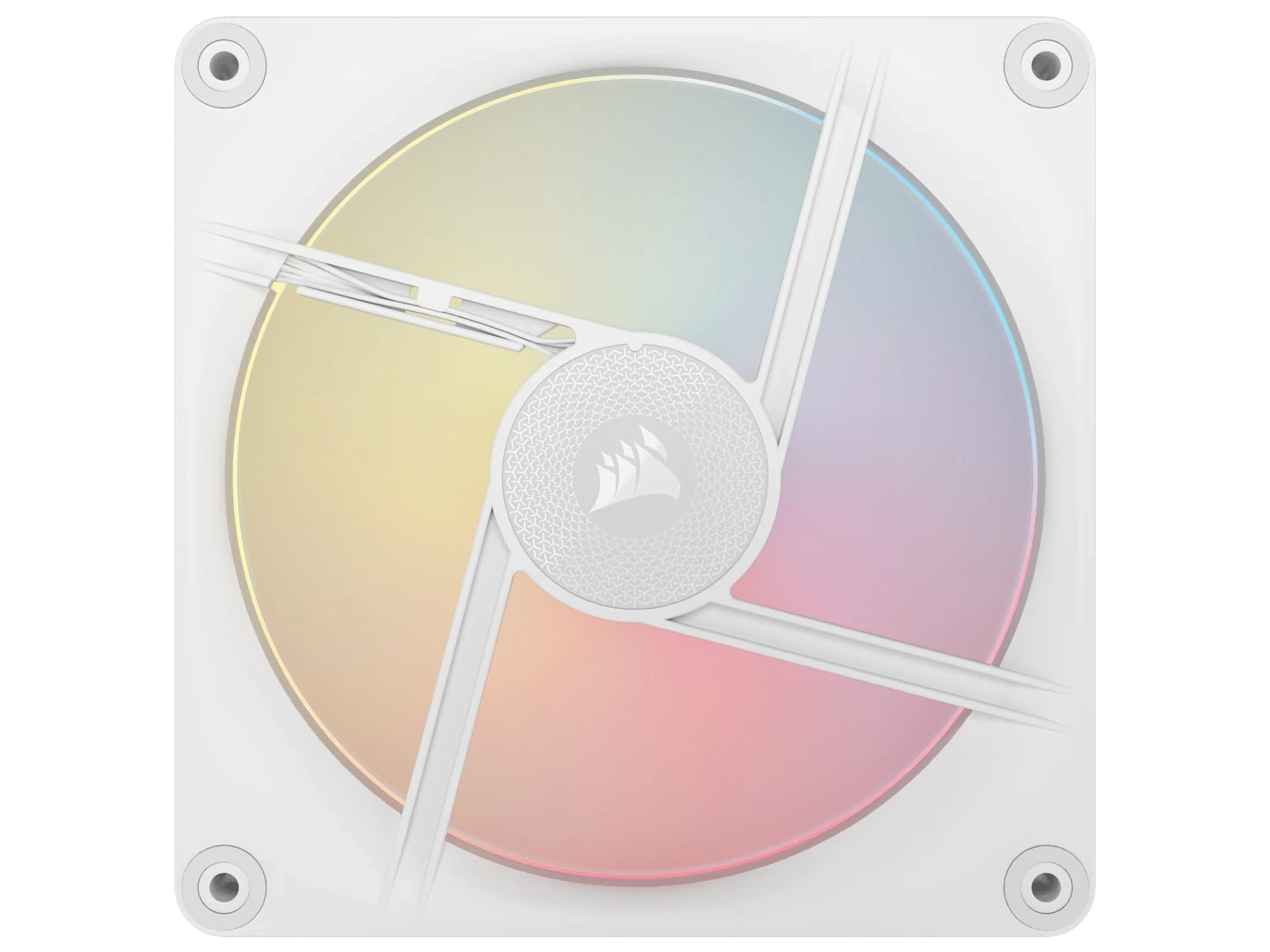 Corsair iCUE LINK LX140-R RGB 140mm PWM Reverse Fan Single Pack - White