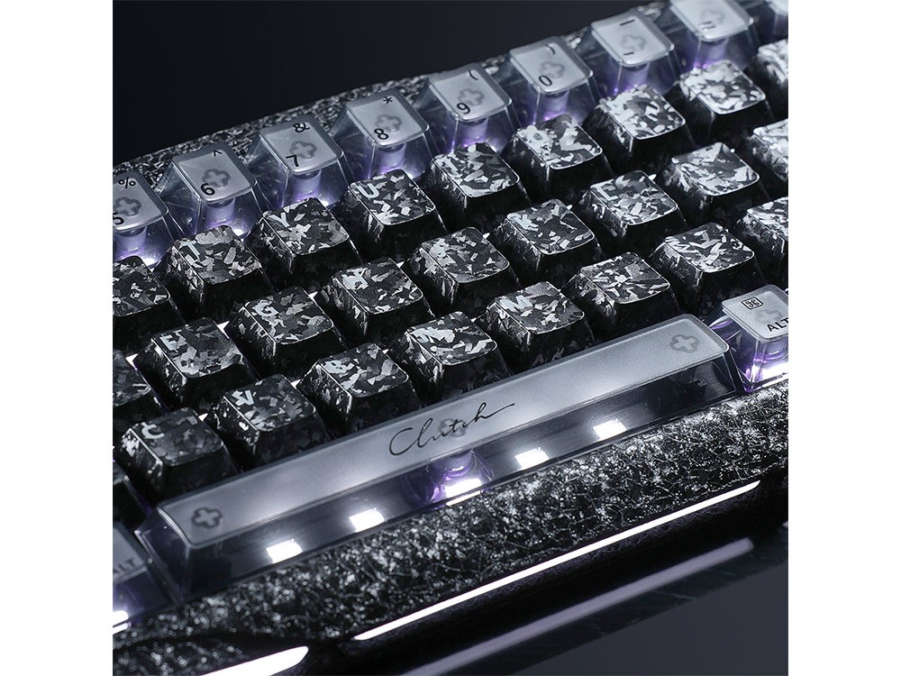 GravaStar Mercury V60 Pro Cyber Frost Black 60% Gaming Keyboard