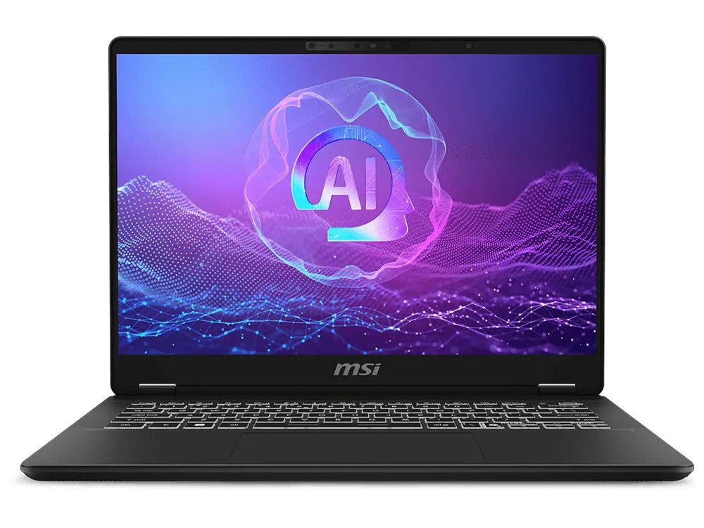 MSI Prestige 14 AI+ Evo C2VMG 14" OLED Core Ultra 5 16GB RAM 512GB Business Laptop - Stellar Gray