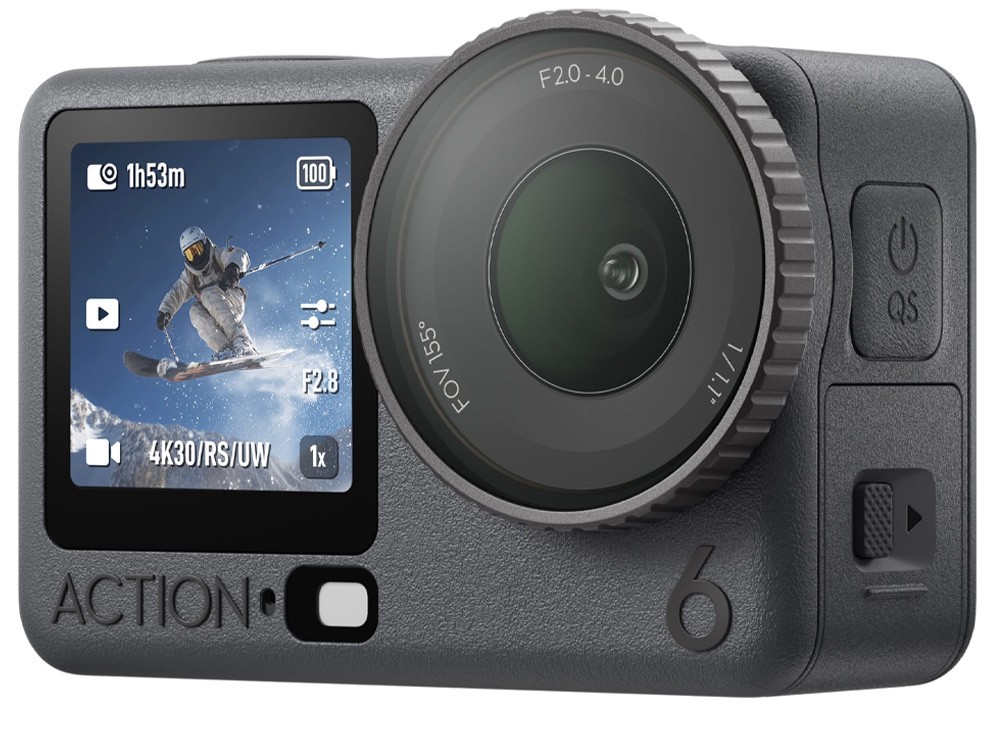 DJI Osmo Action 6 4K/120fps 50GB 1/1.1" CMOS Action Camera (Standard Combo)