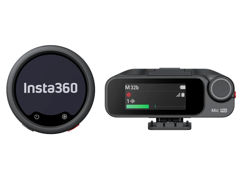 Insta360 Mic Pro (1 TX + 1 RX) Wireless Microphone System