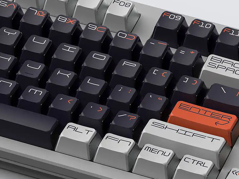 Keytok KOL Zero Division Dye-Sub KOL Keycaps (142-Key) - Keyboard