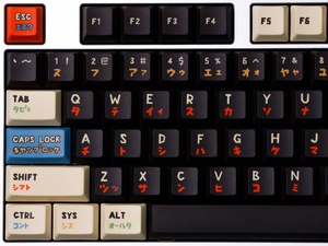 KeyTok Black Classic Godzilla Low-Profile Berry Profile Dye-Sub