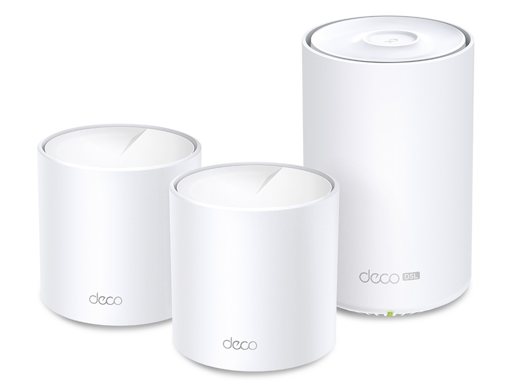 TP-Link Deco X50-DSL AX3000 VDSL Whole Home Mesh Wi-Fi 6 System (3-pack)