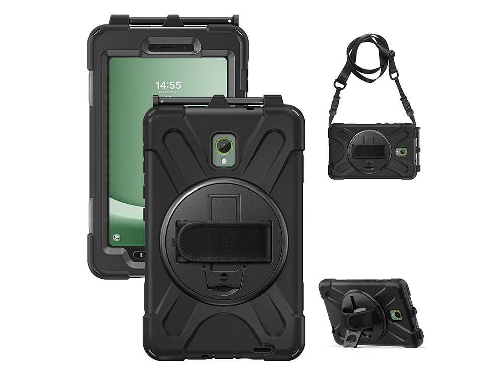 Generic Samsung Galaxy Active 5/Active 3 Rugged Protect Case - Black