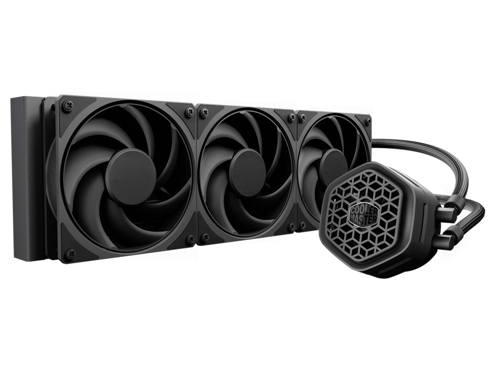 Cooler Master MasterLiquid Atmos II Stealth 360mm All-Black Non-LED AIO Liquid CPU Cooler