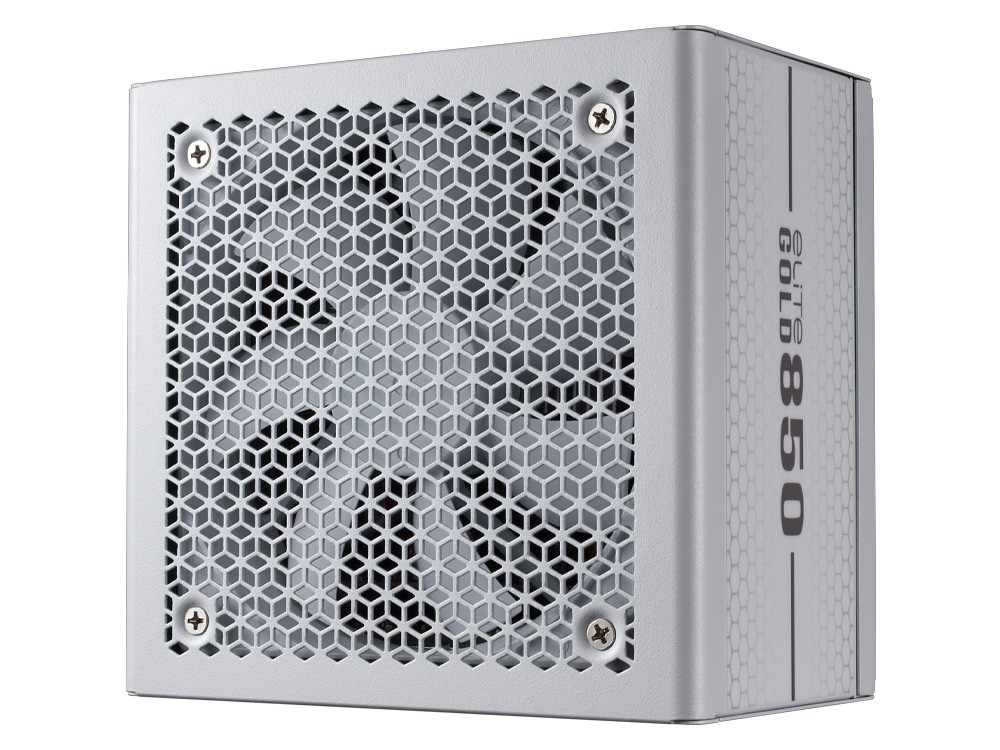 Cooler Master Elite Gold 850 850W 80+ Gold Fully Modular ATX 3.1 Power Supply - White Edition