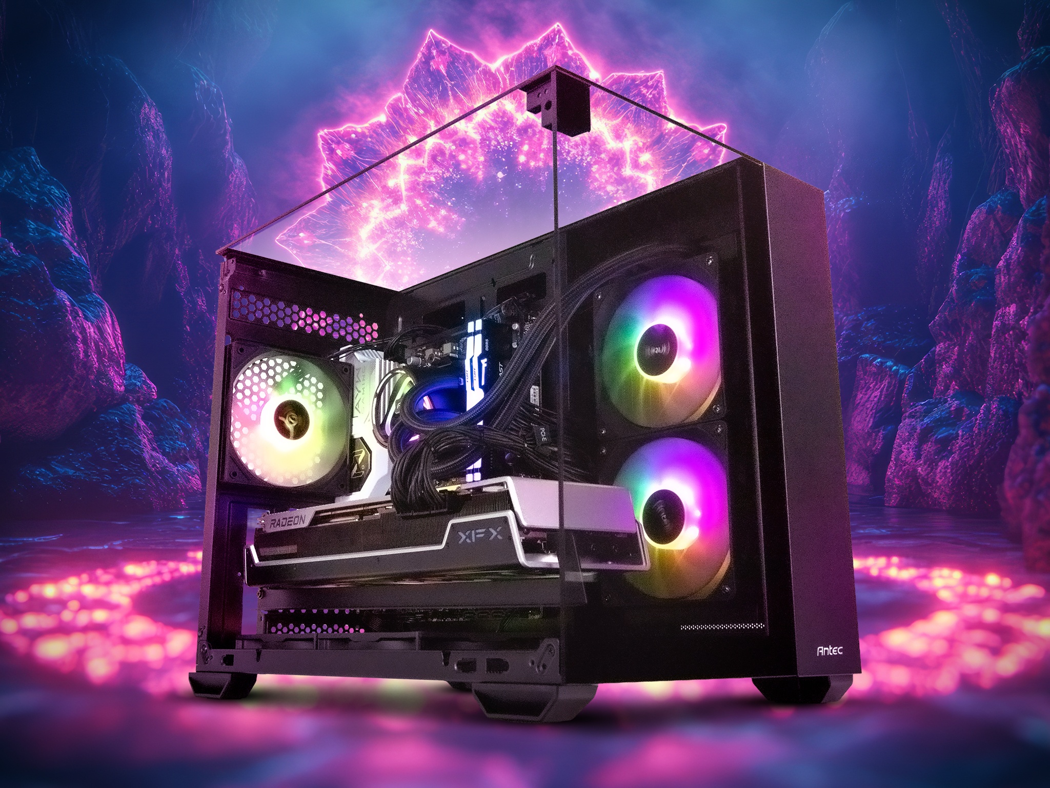 Centre Com Hecate Ryzen 7 7800X3D RX 7900 XTX Gaming PC with Windows 11